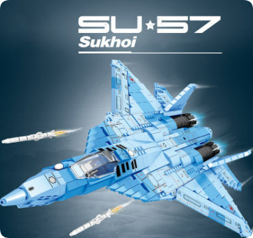Airplane Model Fighter Jet Assembly Toy For Boys
