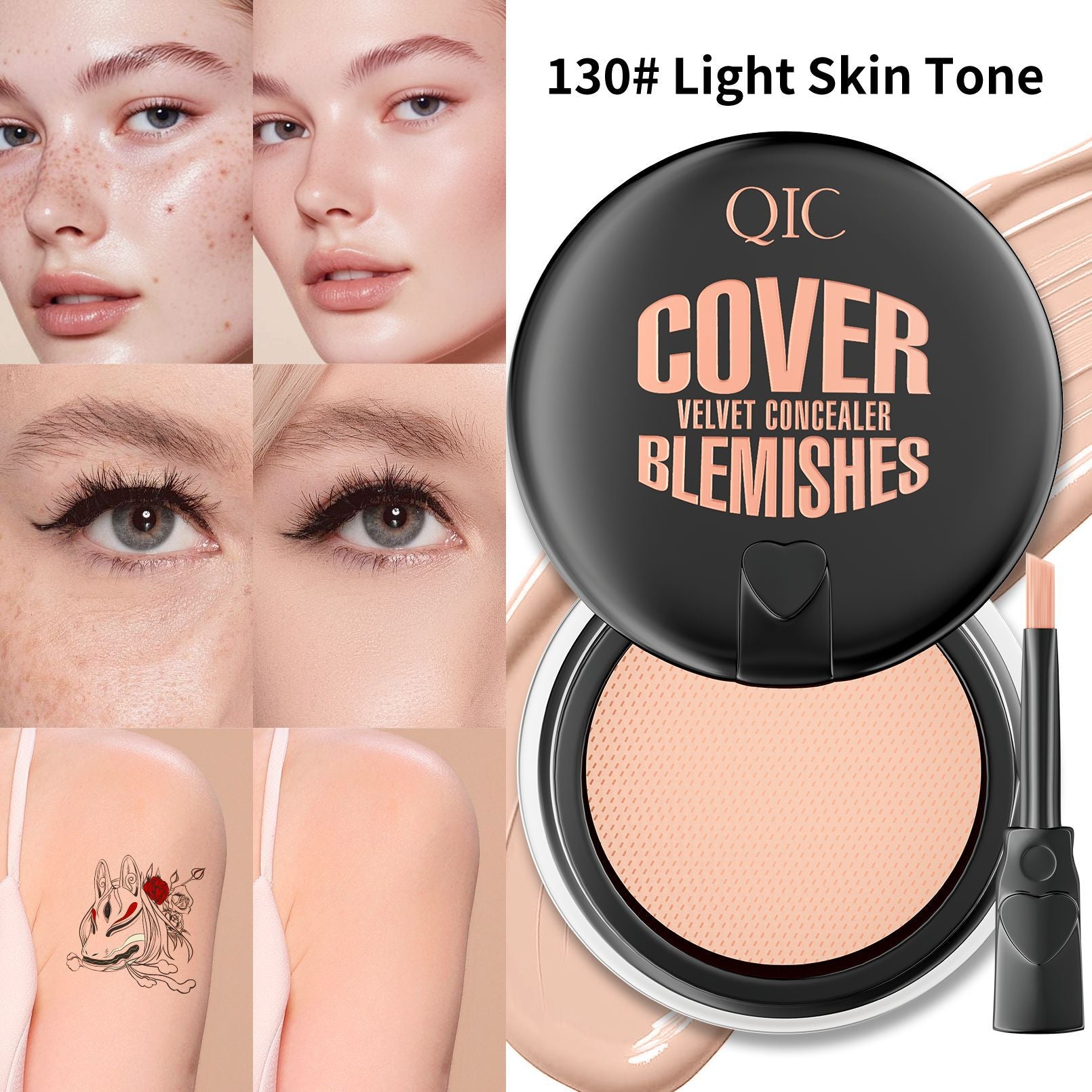 Air Cushion Tattoo Concealer Three-color Waterproof Beauty Makeup