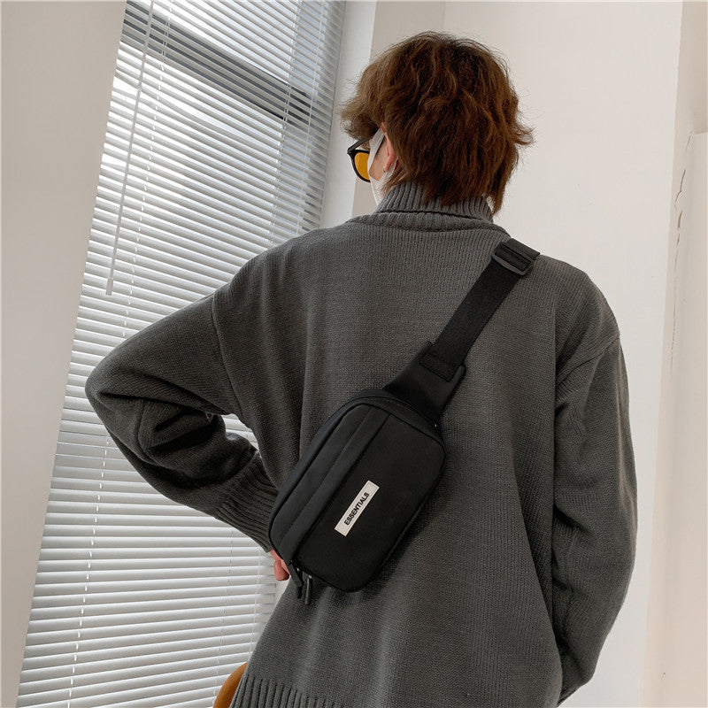 Waterproof Nylon Cloth Bag Street Casual Bag Multifunctional Chest Bag