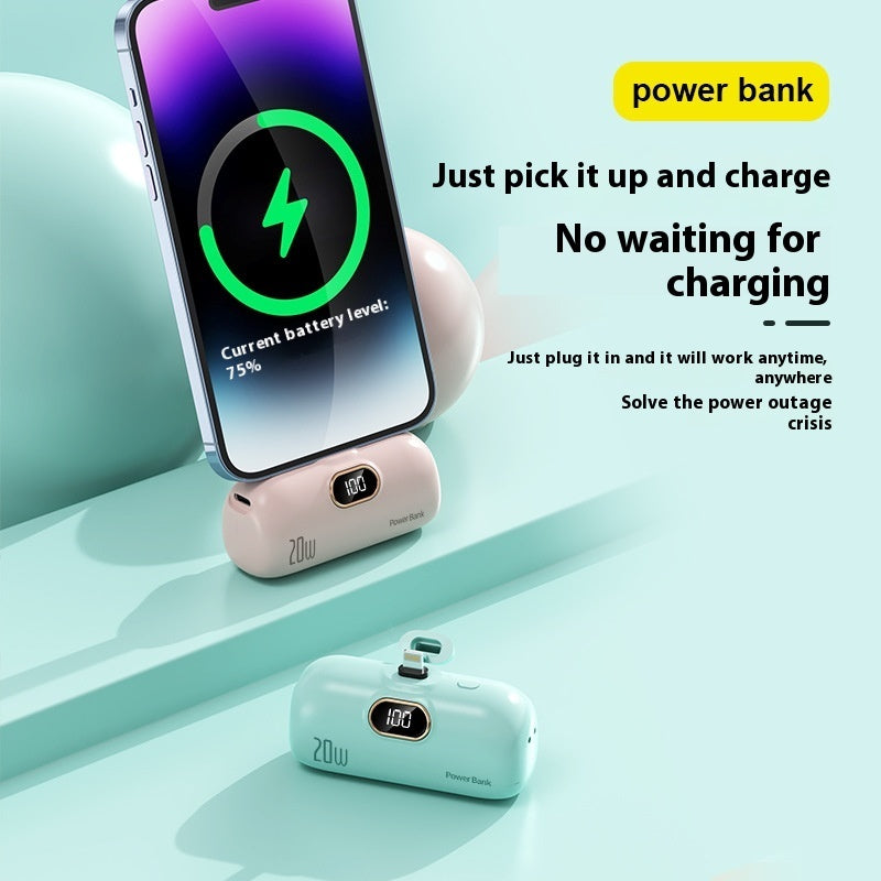 Mini-portable Small Capsule Power Bank