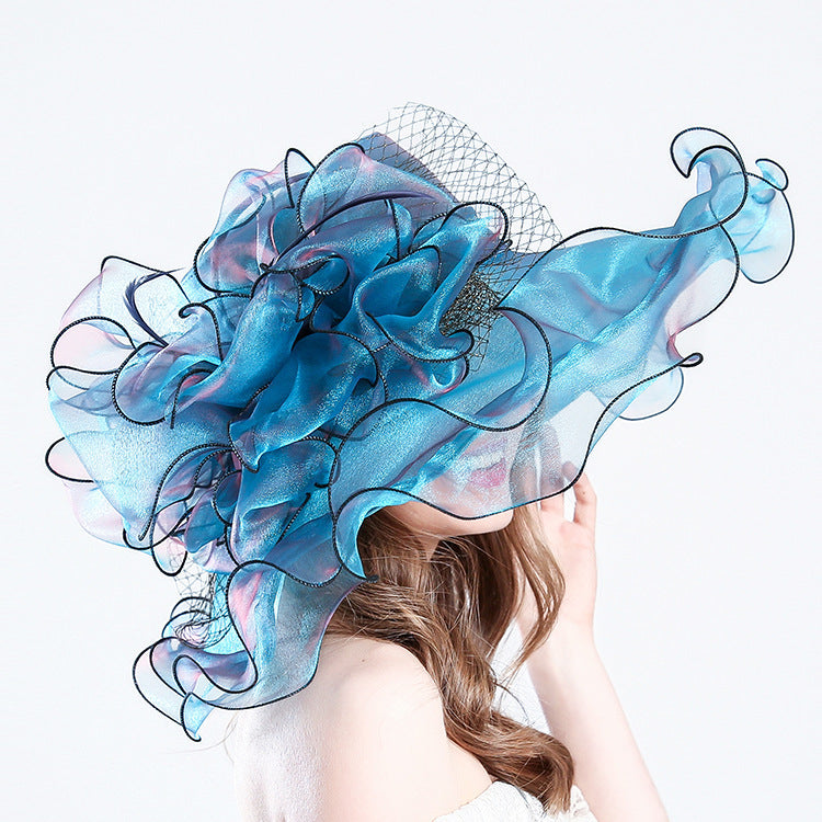 UV Protection European And American Organza Fashion Mesh