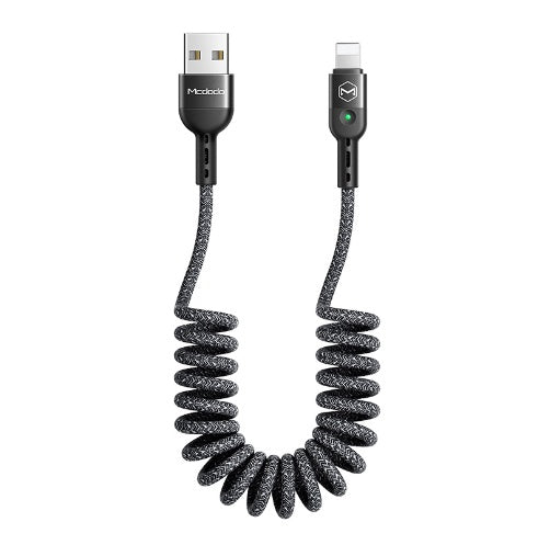 Two-way Fast Charging Spring Data Cable