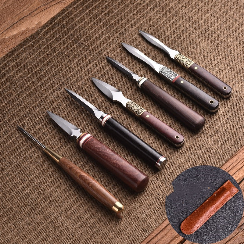 Pu'er Tea Knife Tool Ebony