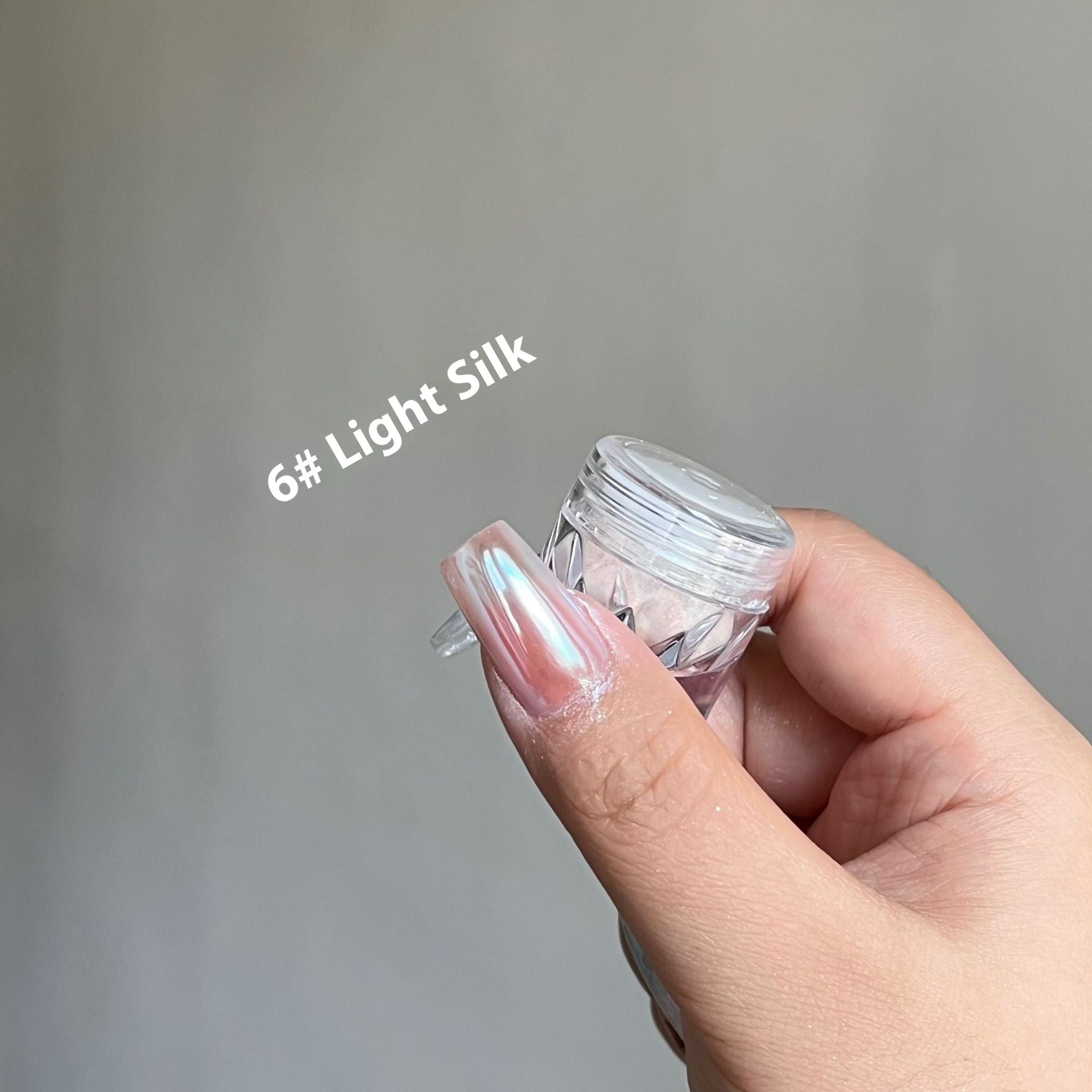 Sky Mirror Aurora Powder Nail Beauty Ornament