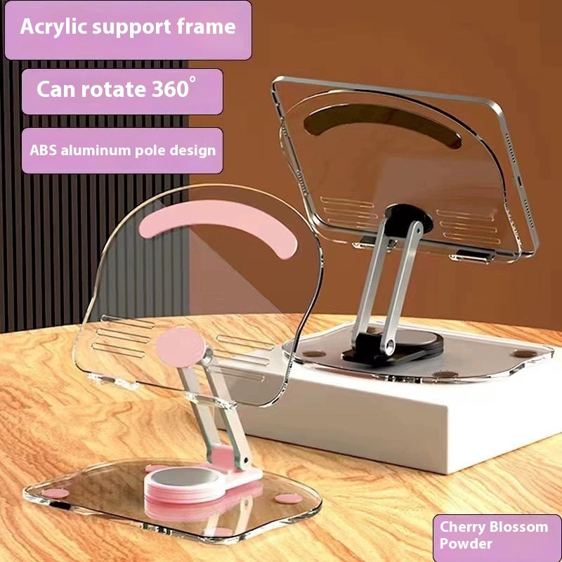 Tablet Computer Stand Aluminum Alloy Desktop Lazy Metal Cellphone Holder