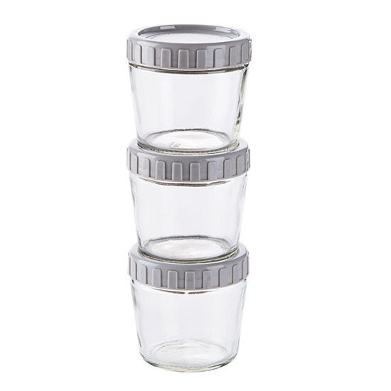 Box For Side Dishes With Lid Glass Bottle Multigrain Storage Jar