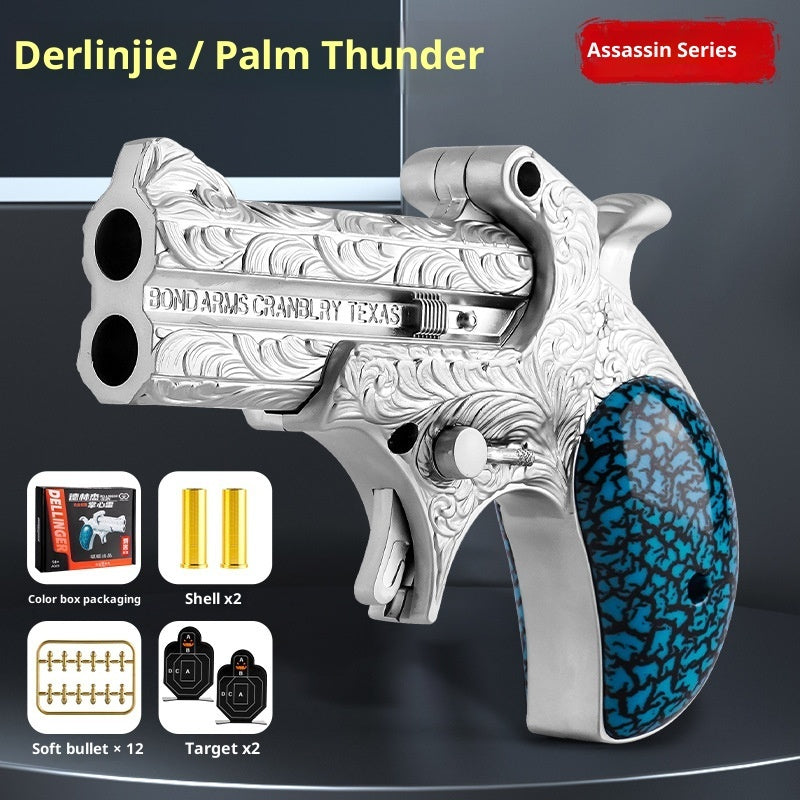 Fashion Personality Delinger Full Pattern Toy Gun