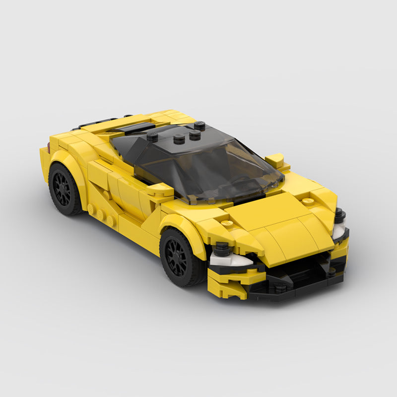 MOC Building Blocks F29 MCLUNE 720s Creative Game Car Model