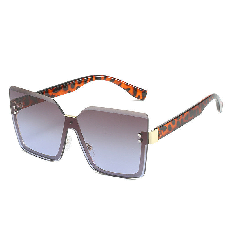 Ins Glasses Personalized One Piece Sunglasses