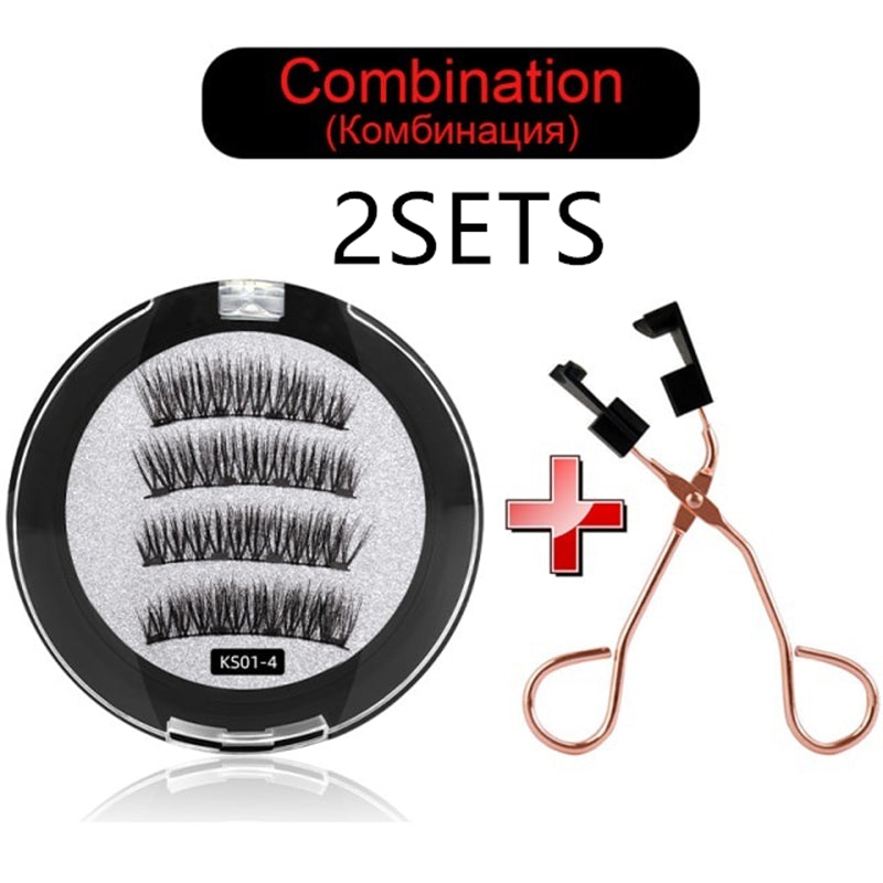 Quantum Magnetic False Eyelash Clip Set Eye Makeup Tool