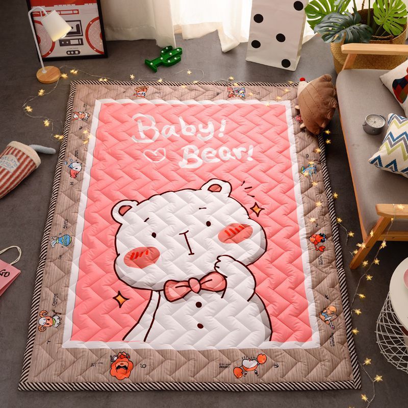 Cartoon Cotton Thickened Children's Play Mat Folding