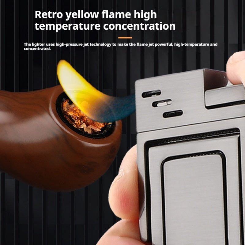 Cigar Pipe Lighter Windproof 3-in-1 Multifunctional