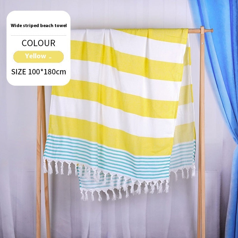 Blype Tassel Plus-sized Thick Absorbent Bath Towel