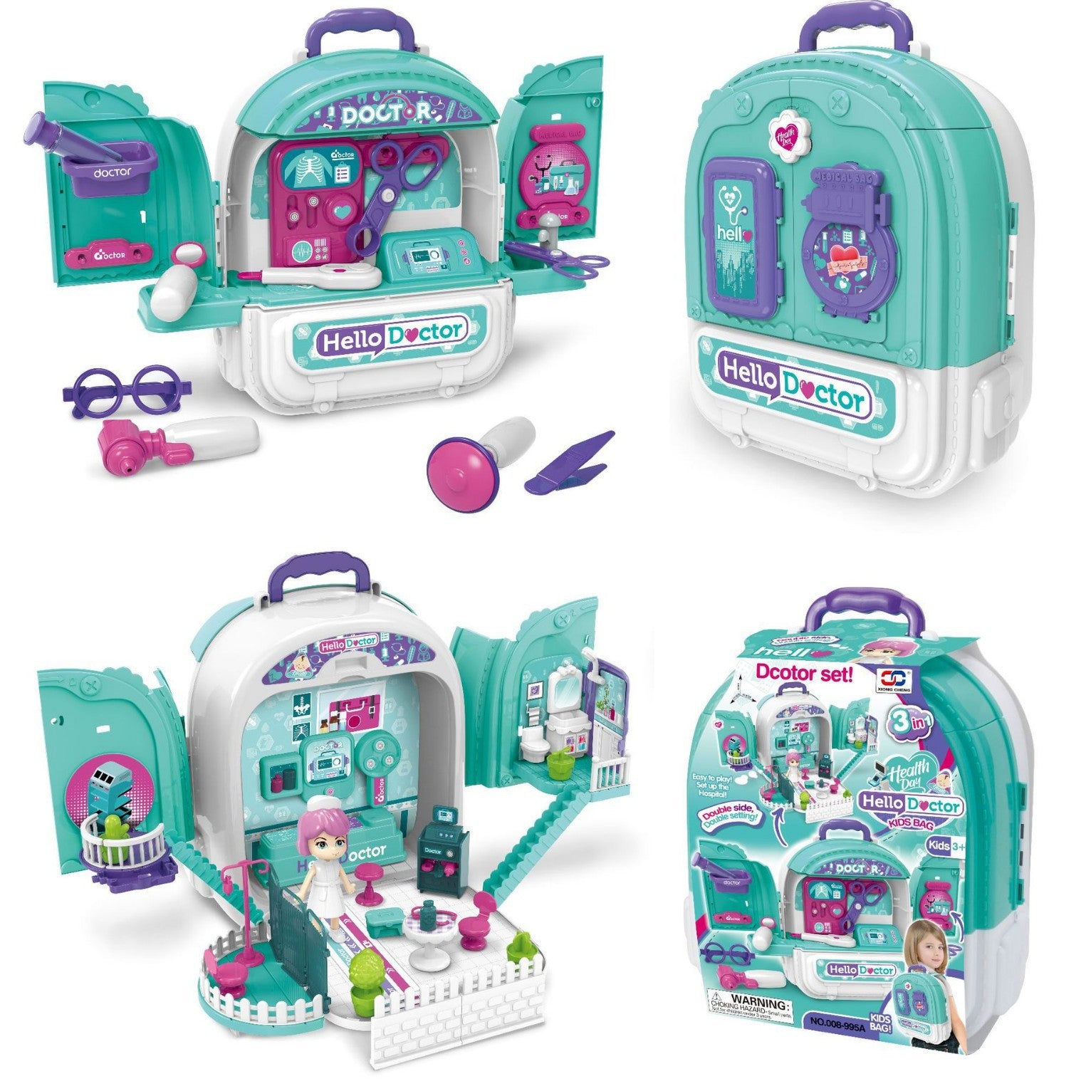 Children's Play House Educational Toys Suit