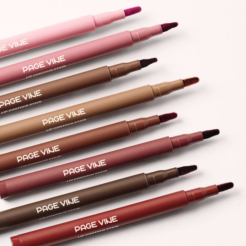 Velvet Lip Liner Waterproof No Stain On Cup
