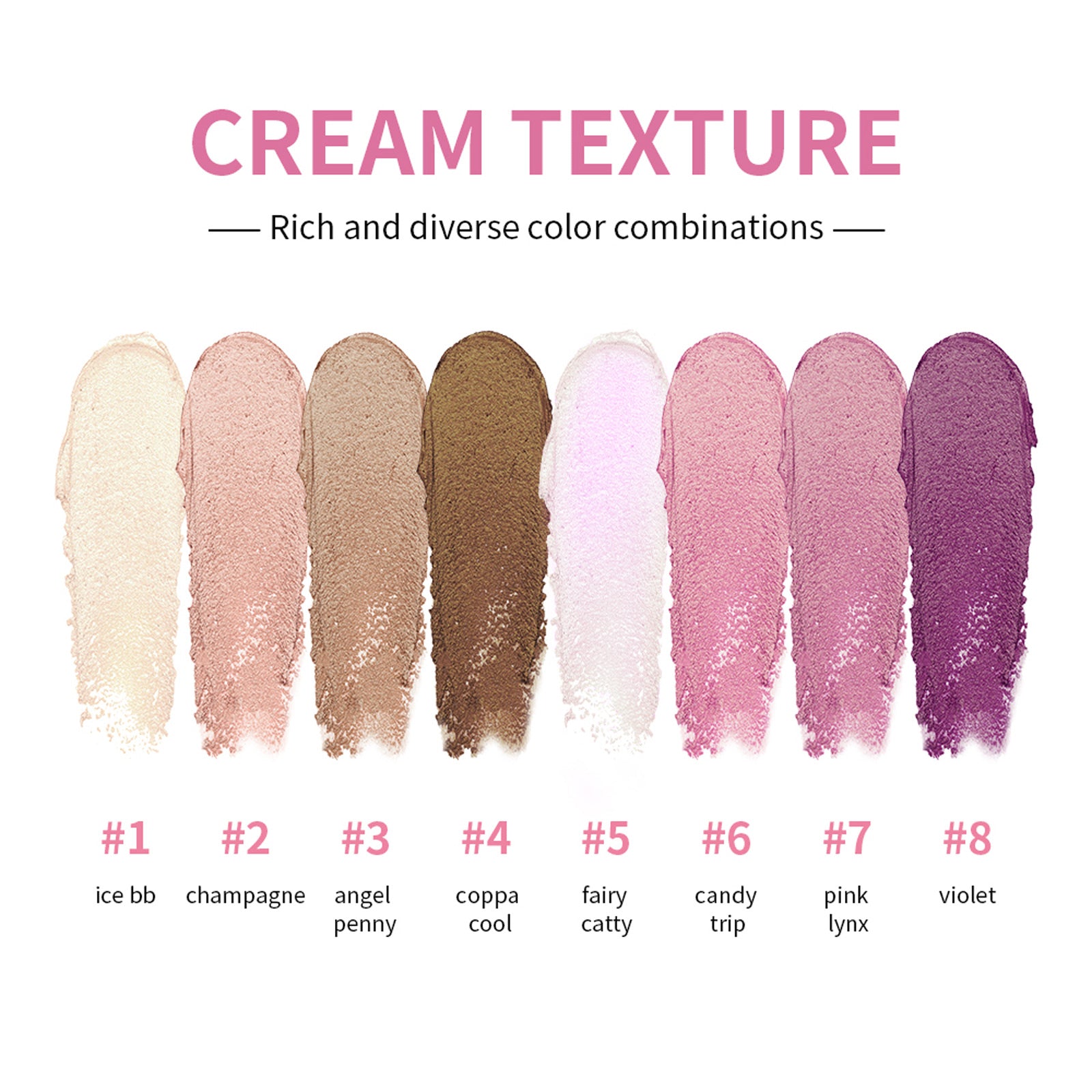 Brightening And Repairing 8 Colors Highlighting Powder
