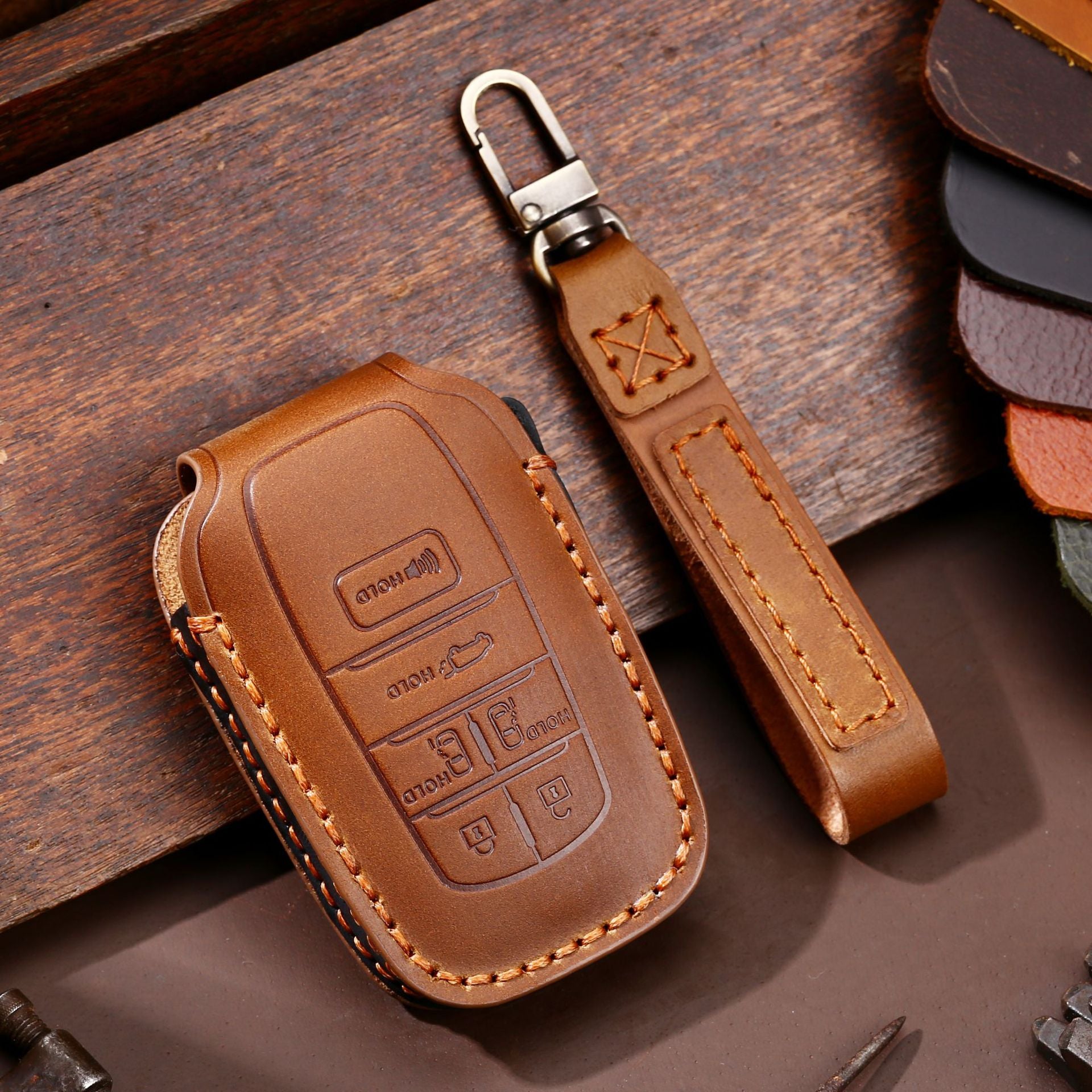 High-end Car Key Genuine Leather Key Cover