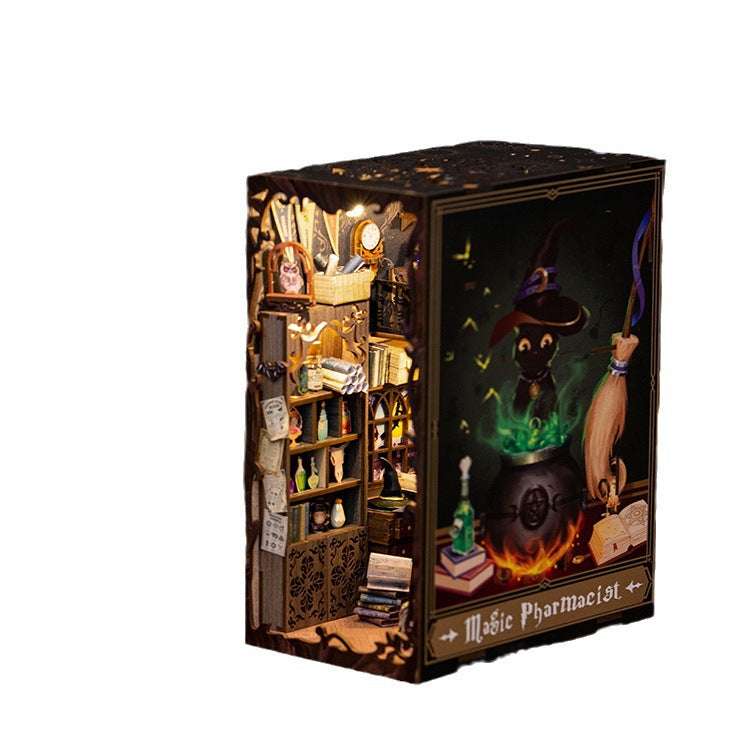 Magic Pharmacist Diy Wooden 3d Stereo Hand-assembled