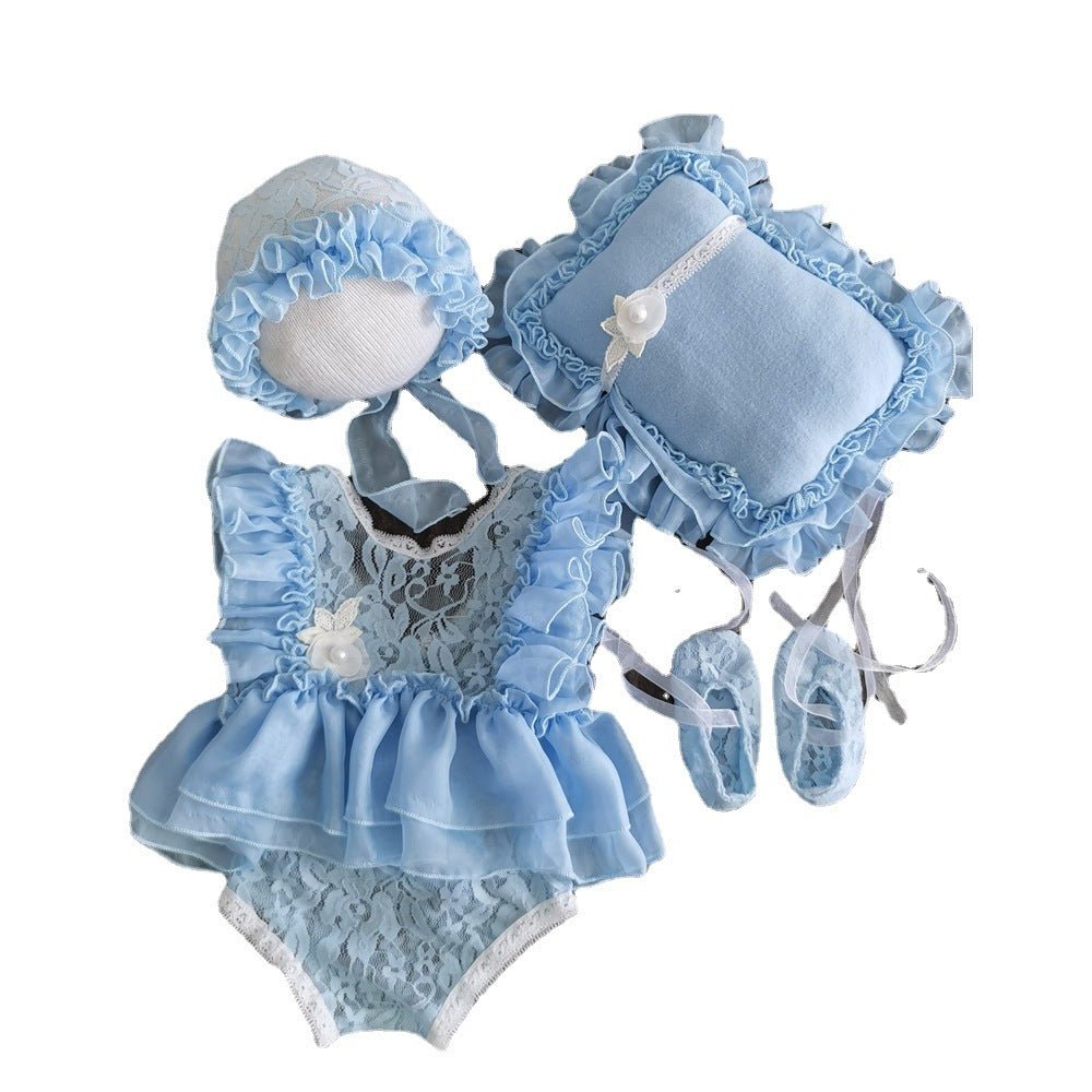 Full Moon One Hundred Days Old Baby Theme Photography Suit
