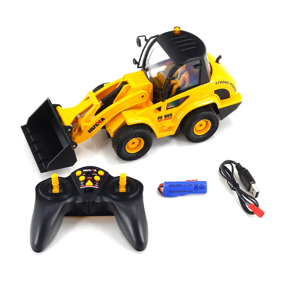 Small Sized Remote Controlled Bulldozer With Electric Sound And Light Effects Remote Controlled Construction Vehicle Model Toy