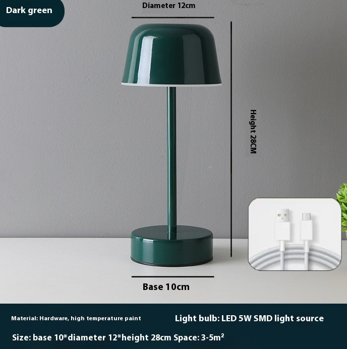 Lampe de chevet petite lampe de nuit champignon atmosphère de sommeil protection des yeux méduse chambre