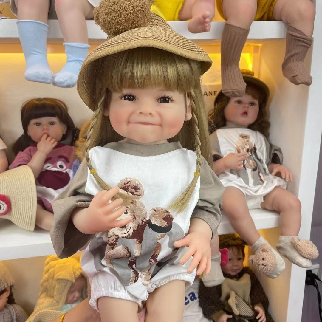 Full Enamel Can Enter The Water Dimple Simulation Doll