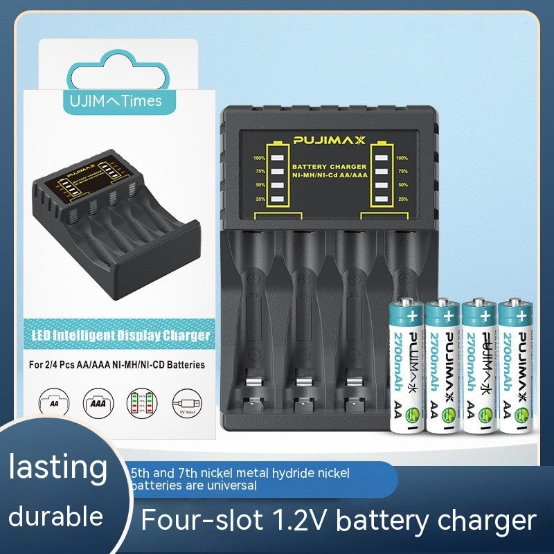 Household Black No 5 No 7 Battery Charger