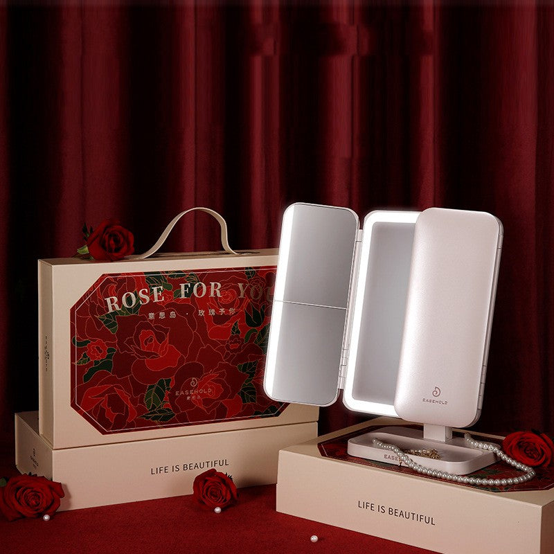 Portable Household Small Makeup Mirror