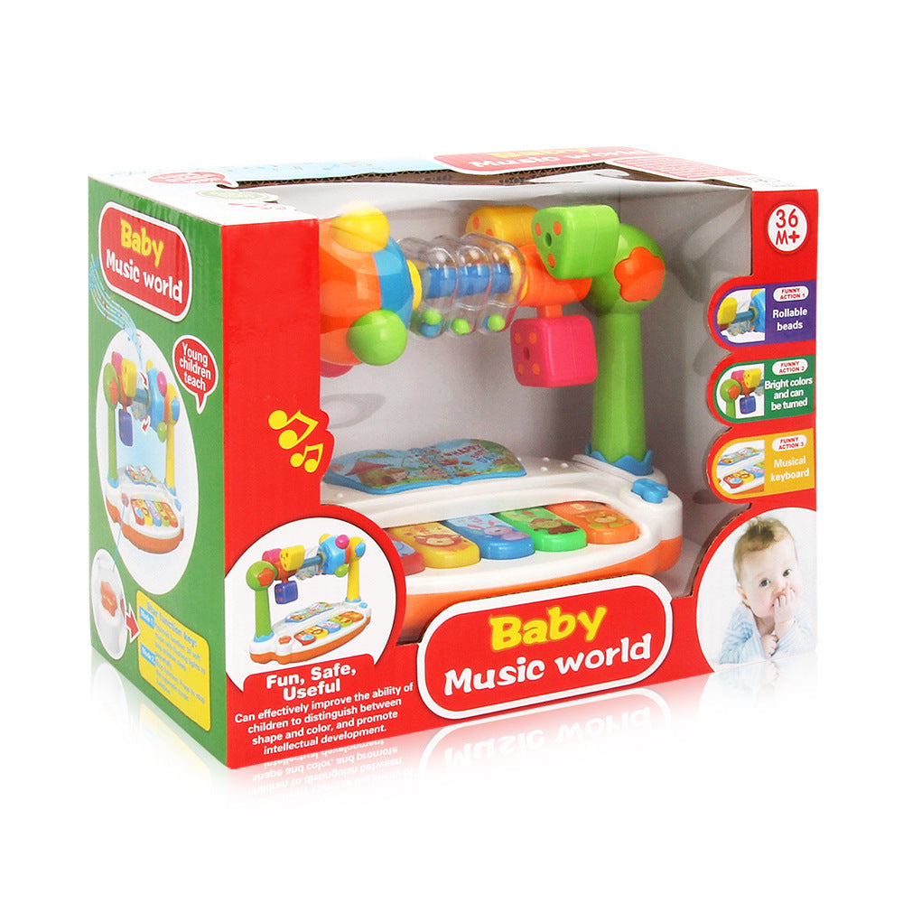 Educational Music Kingdom Baby Electronic Organ Toy Multi-functional With Light Baby Early Education Singing Story