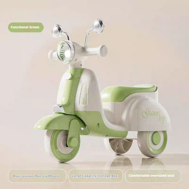 Children's Motorcycle Scooter Tricycle Boys And Girls Baby Walker Sliding