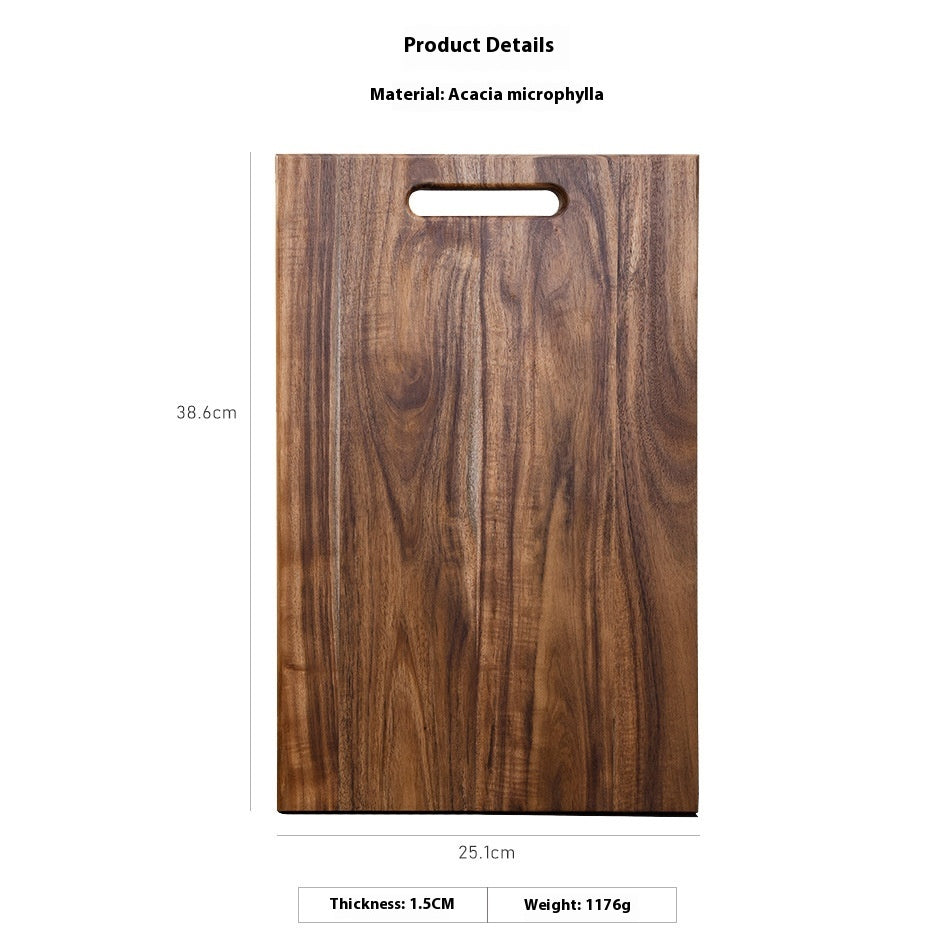 Square Acacia Mangium Large Simplicity Chopping Board Steak Cutting Household