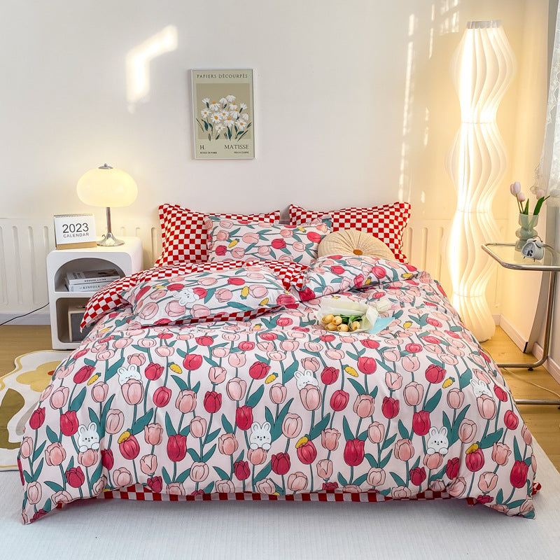 New Aloe Cotton Four-piece Bedding Set