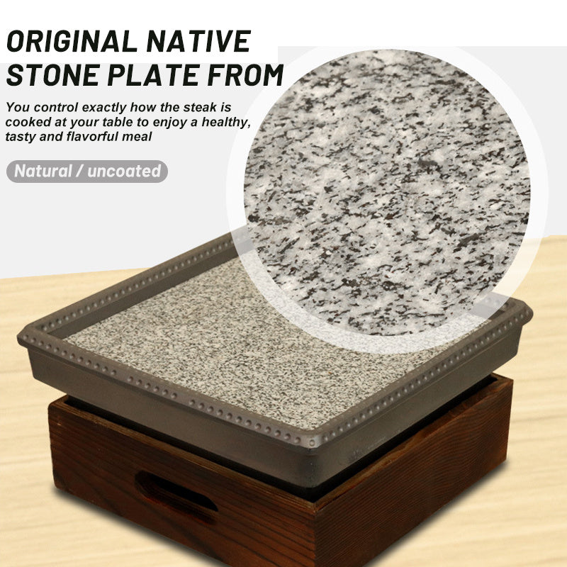 Anti-cracking Home Natural Stone Baking Pan
