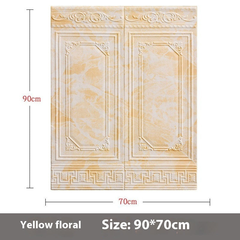 Self-adhesive Wallpaper Waterproof 3D Three-dimensional Wall Stickers