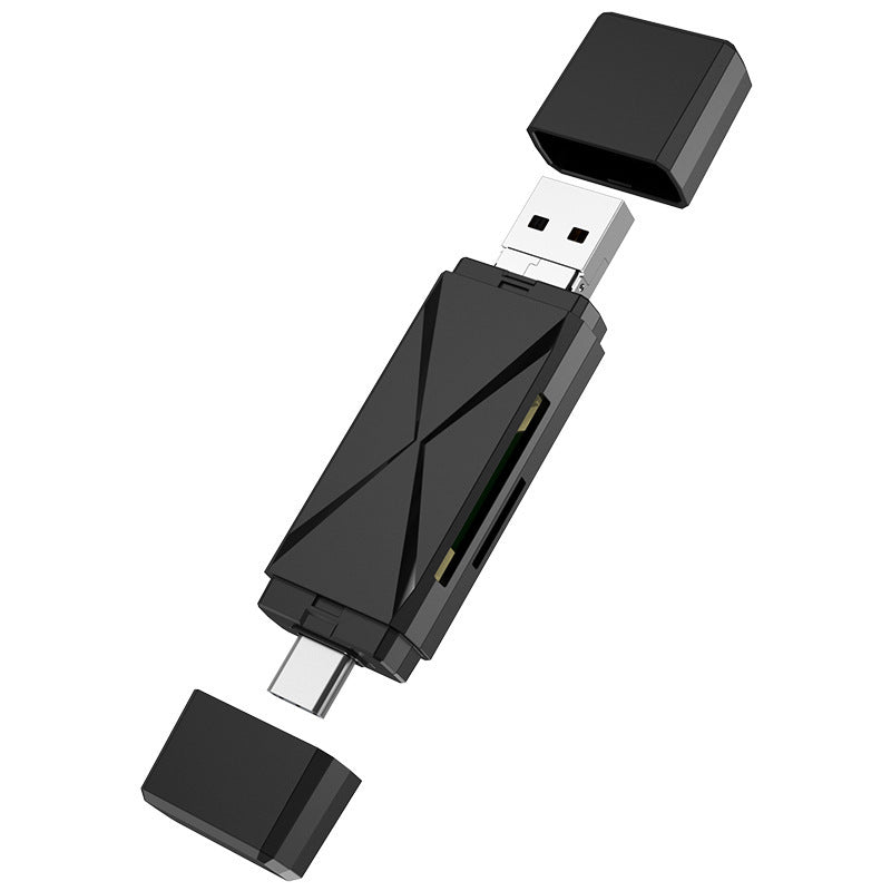 Android Microusb Otg Mobile Phone Card Reader SD TF Card