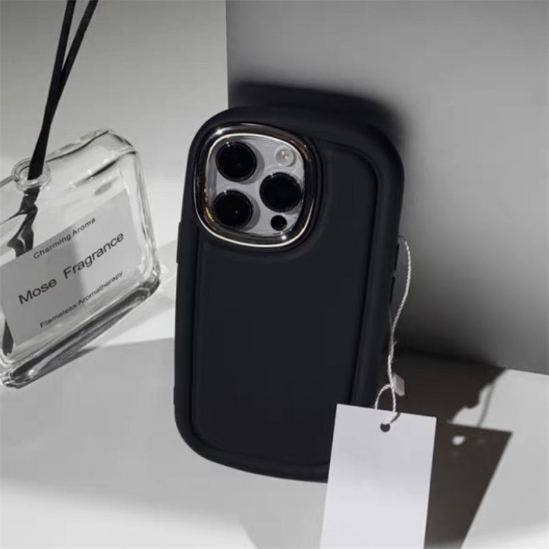 Retro Cold Brown For Phone Case New Anti-fall Border Protective Cover