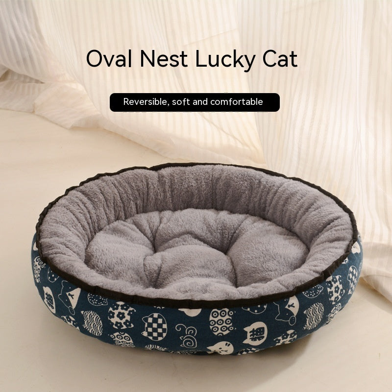 Nid pour chat universel quatre saisons pour un sommeil profond