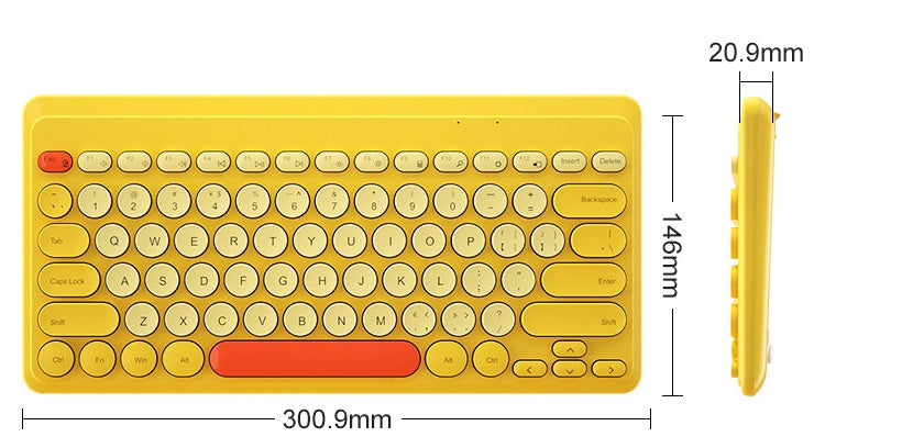 Laptop Wireless Keyboard Mute USB External Connection