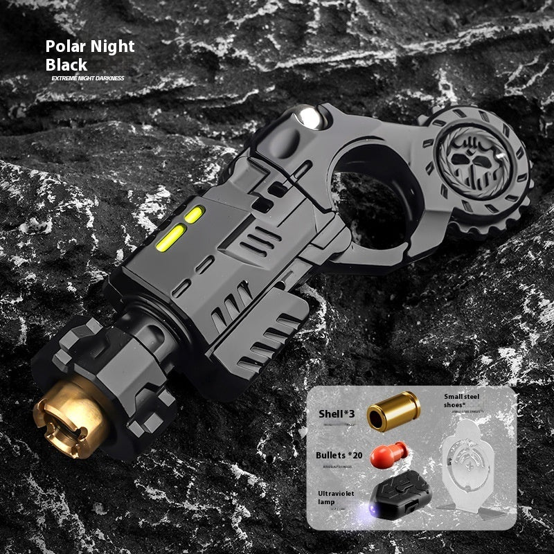 Soft Bullet Gun Decompression Toy Capable Of Throwing Shell And Launching