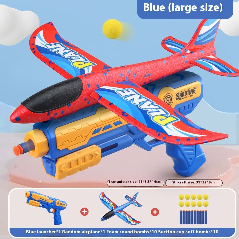 Catapult Kite Gun Children's Toy Bubble Plane