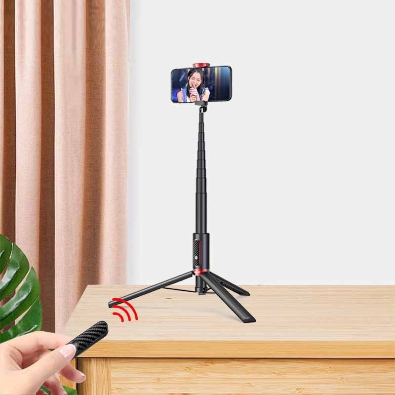 Extended Tripod Integrated Outdoor Selfie Mobile Phone Live Broadcast Support