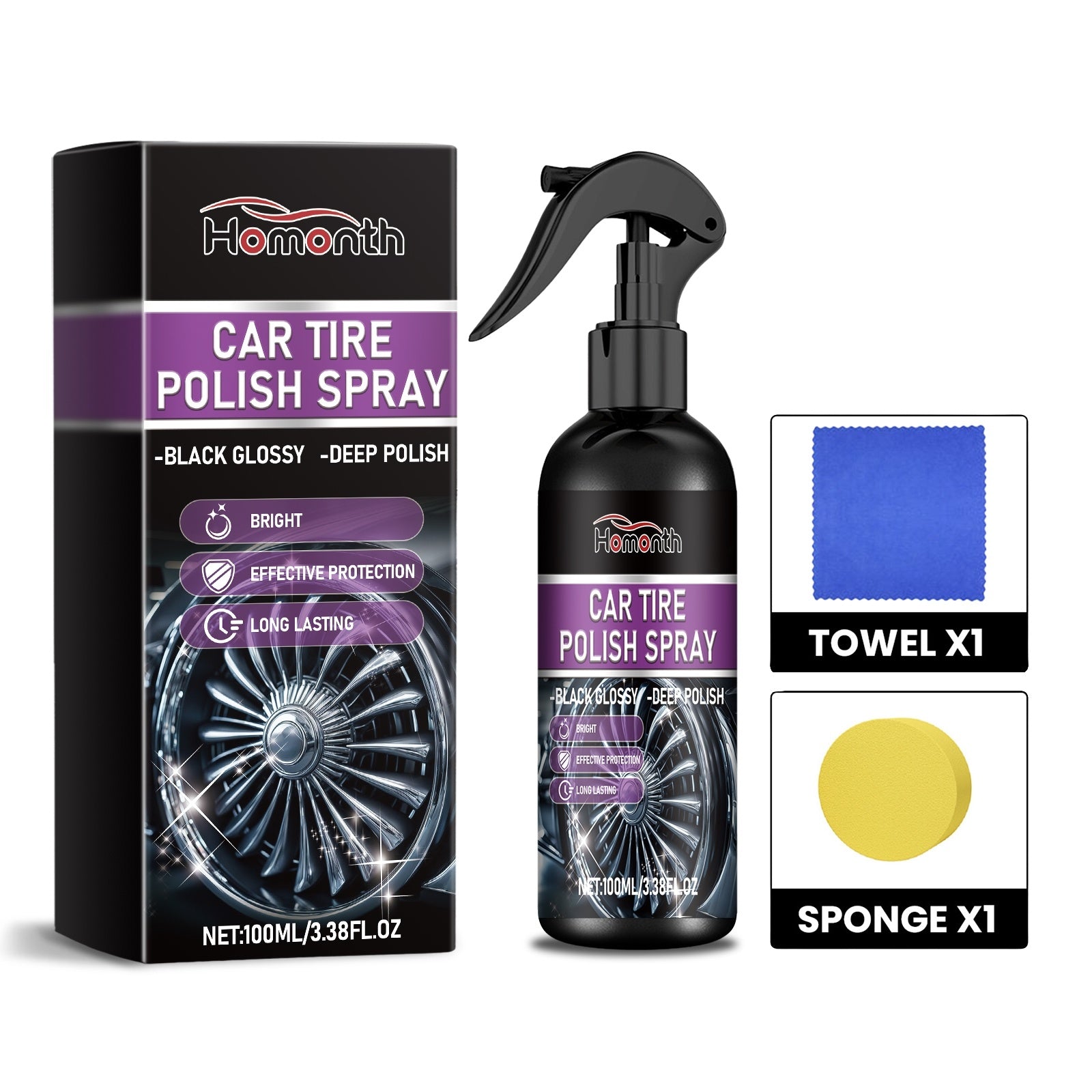 Car Tire Polishing Agent