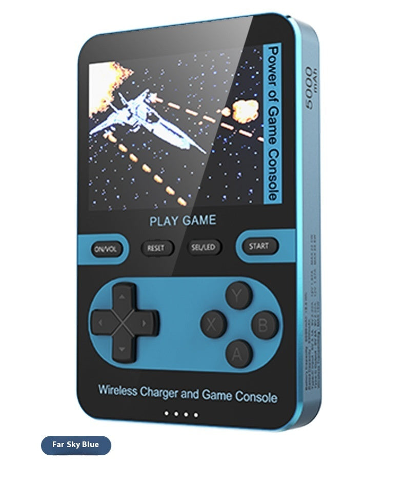 Handheld Game Machine Large Screen Magnetic Suction Power Bank