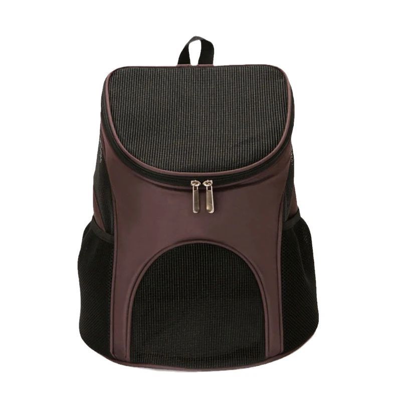 Sac à dos de transport respirant pour chiot et petit chien (Chihuahua, Schnauzer, Carlin) – Sac de transport portable pour animaux de compagnie pour l'extérieur