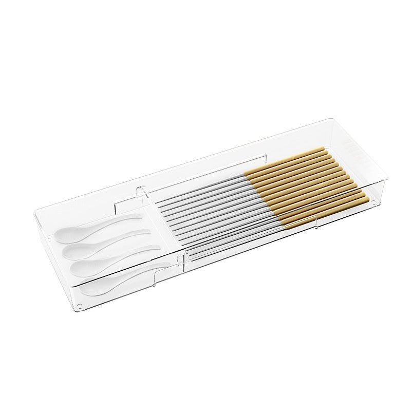 Kitchen Drawer Storage Partition Simple Chopsticks Knife And Fork Tableware