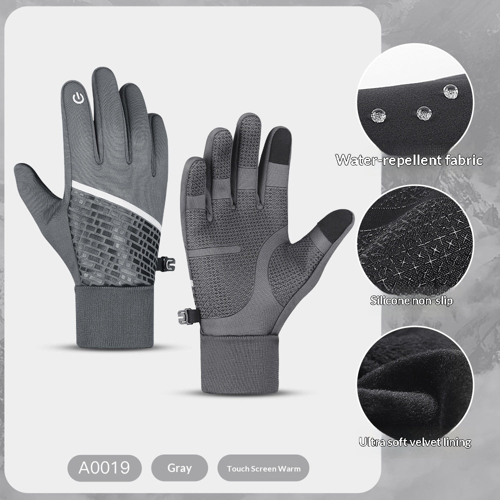 Thermal Windproof And Insulated Gloves For Skiing And Cycling