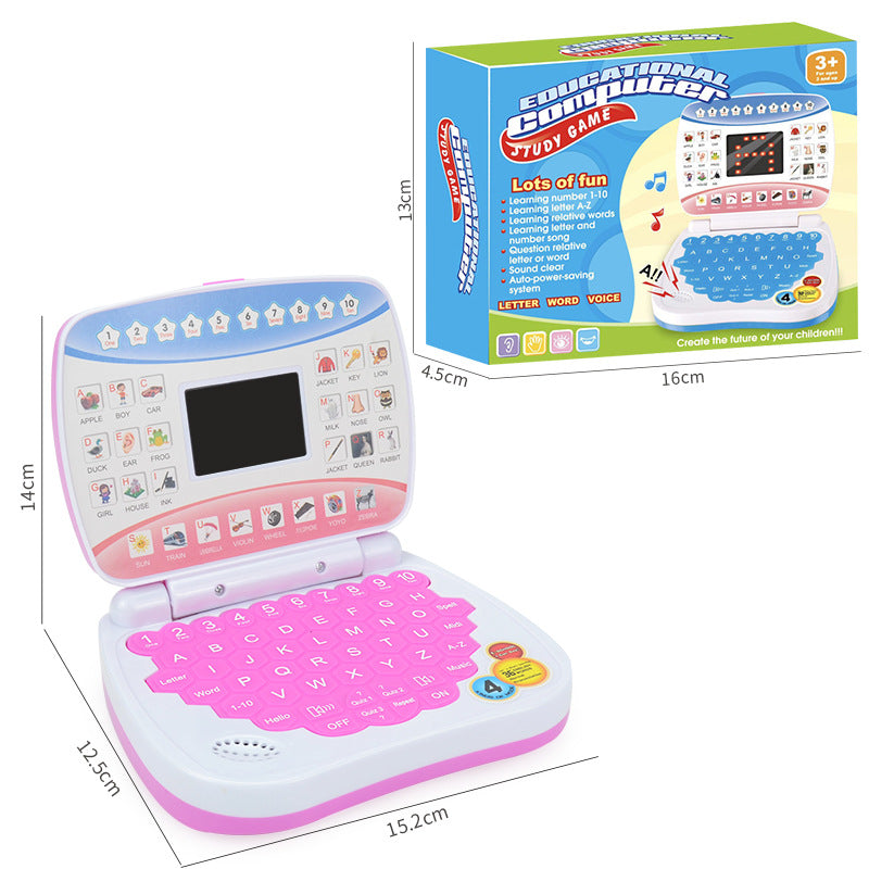 Mini Simulation Laptop Early Learning Machine Children's Toys