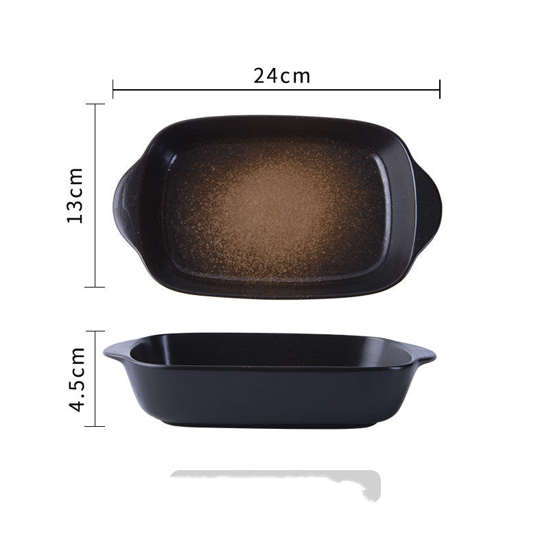 Cheese Baked Rice Plate Baking Bowl