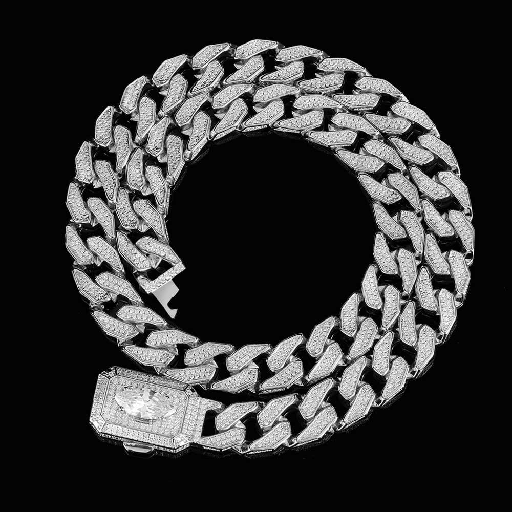 Hip Hop SMFK Galaxy Necklace 12mm Single Marquise