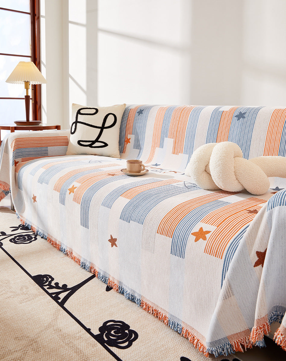 Chenille Sofa Cover Anti-scratching All Inclusive